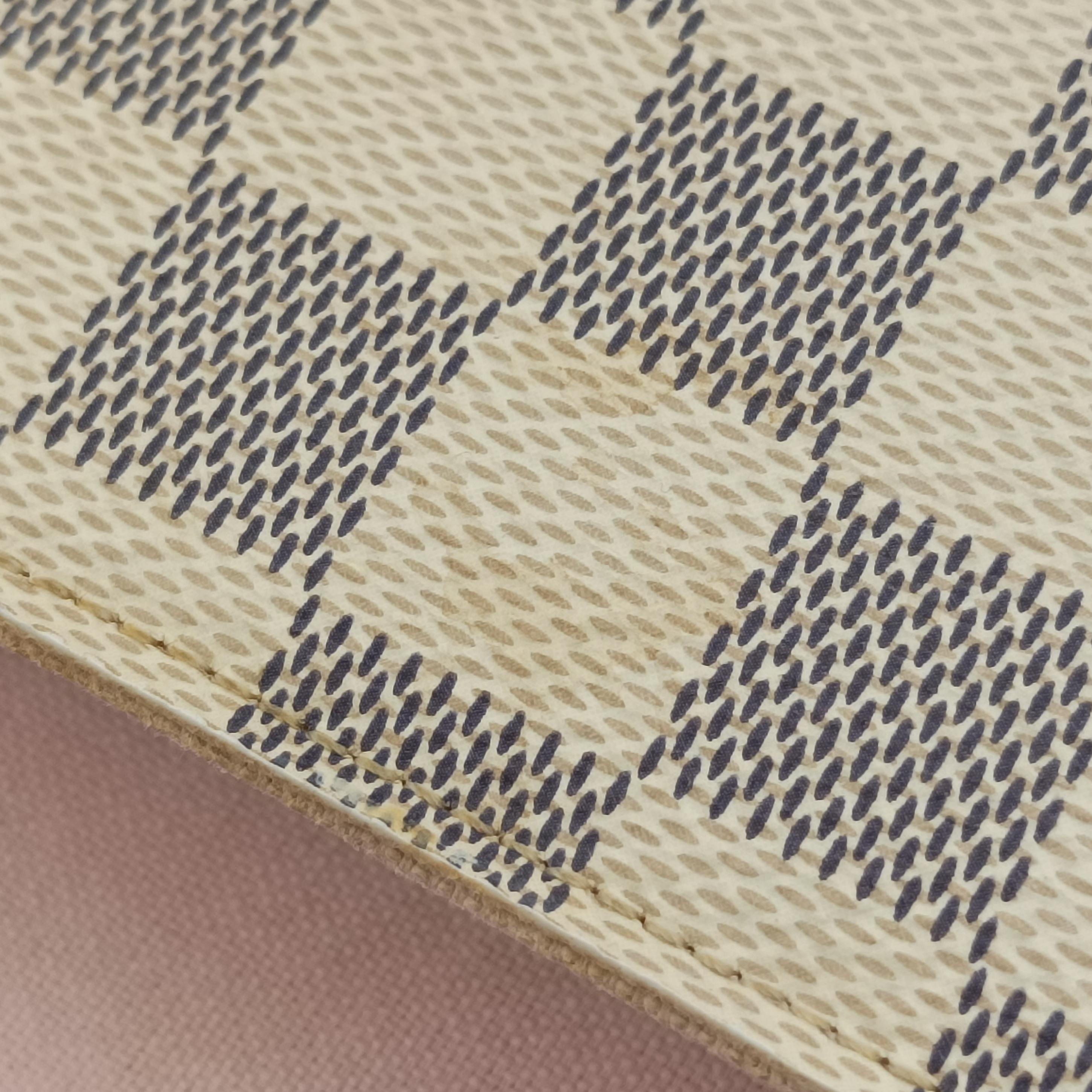 Pre-owned Louis Vuitton Pochette FéLICIE Azur Damier Canvas N63106 shoulderbag | stylenewstar