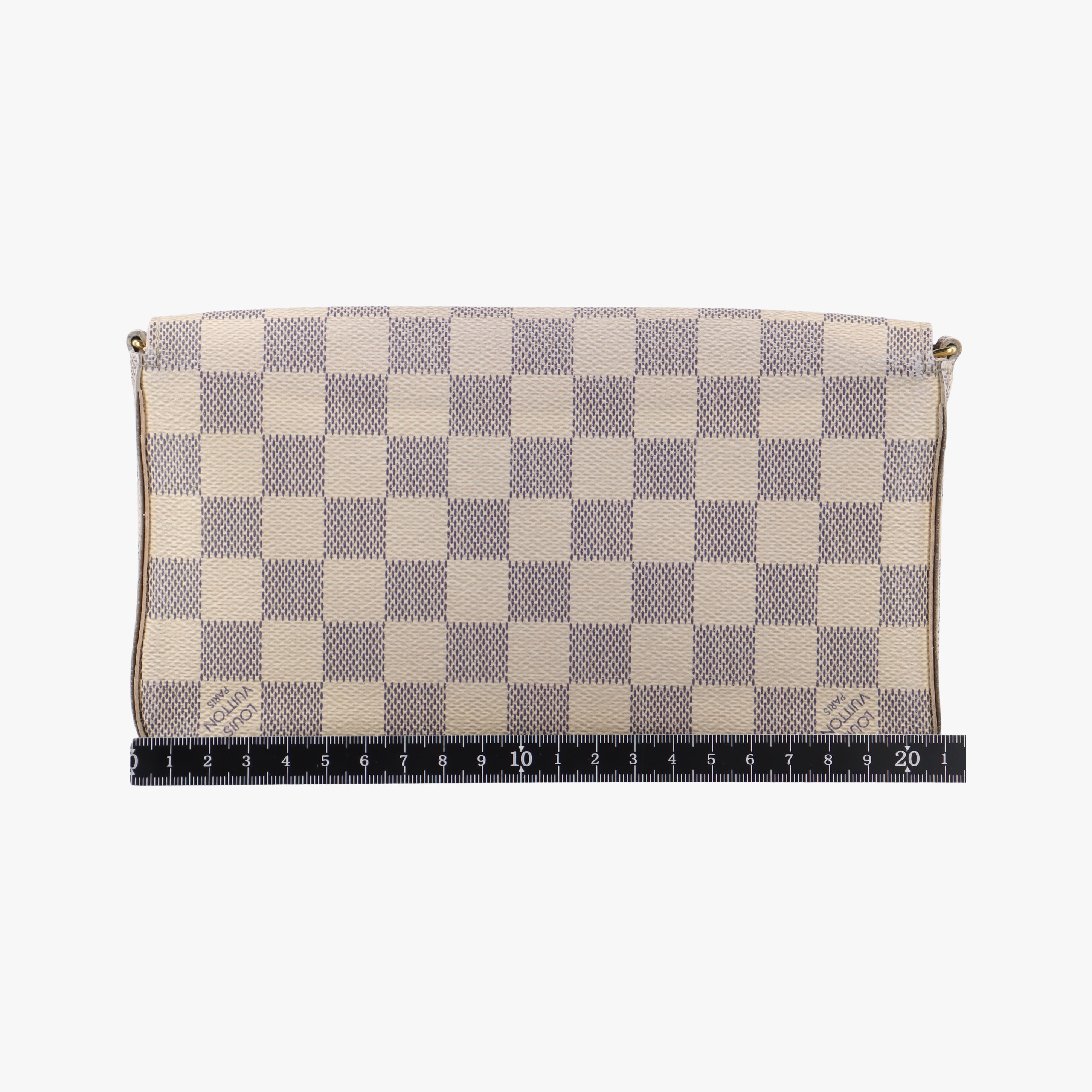 Pre-owned Louis Vuitton Pochette FéLICIE Azur Damier Canvas N63106 shoulderbag | stylenewstar