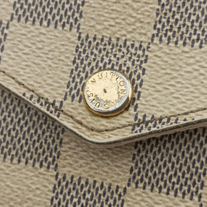 Pre-owned Louis Vuitton Pochette FéLICIE Azur Damier Canvas N63106 shoulderbag | stylenewstar