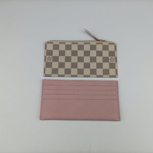 Pre-owned Louis Vuitton Pochette FéLICIE Azur Damier Canvas N63106 shoulderbag | stylenewstar