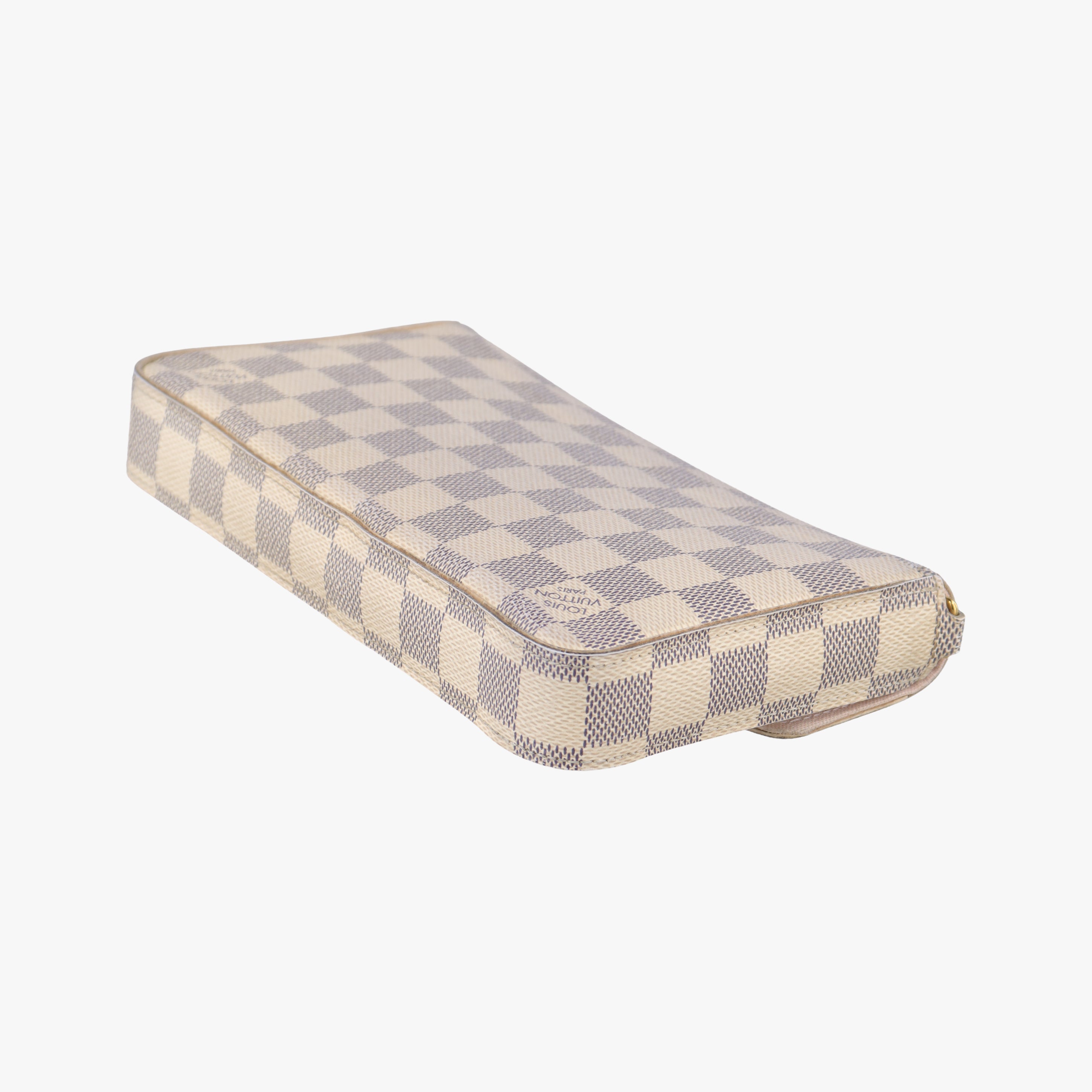 Pre-owned Louis Vuitton Pochette FéLICIE Azur Damier Canvas N63106 shoulderbag | stylenewstar