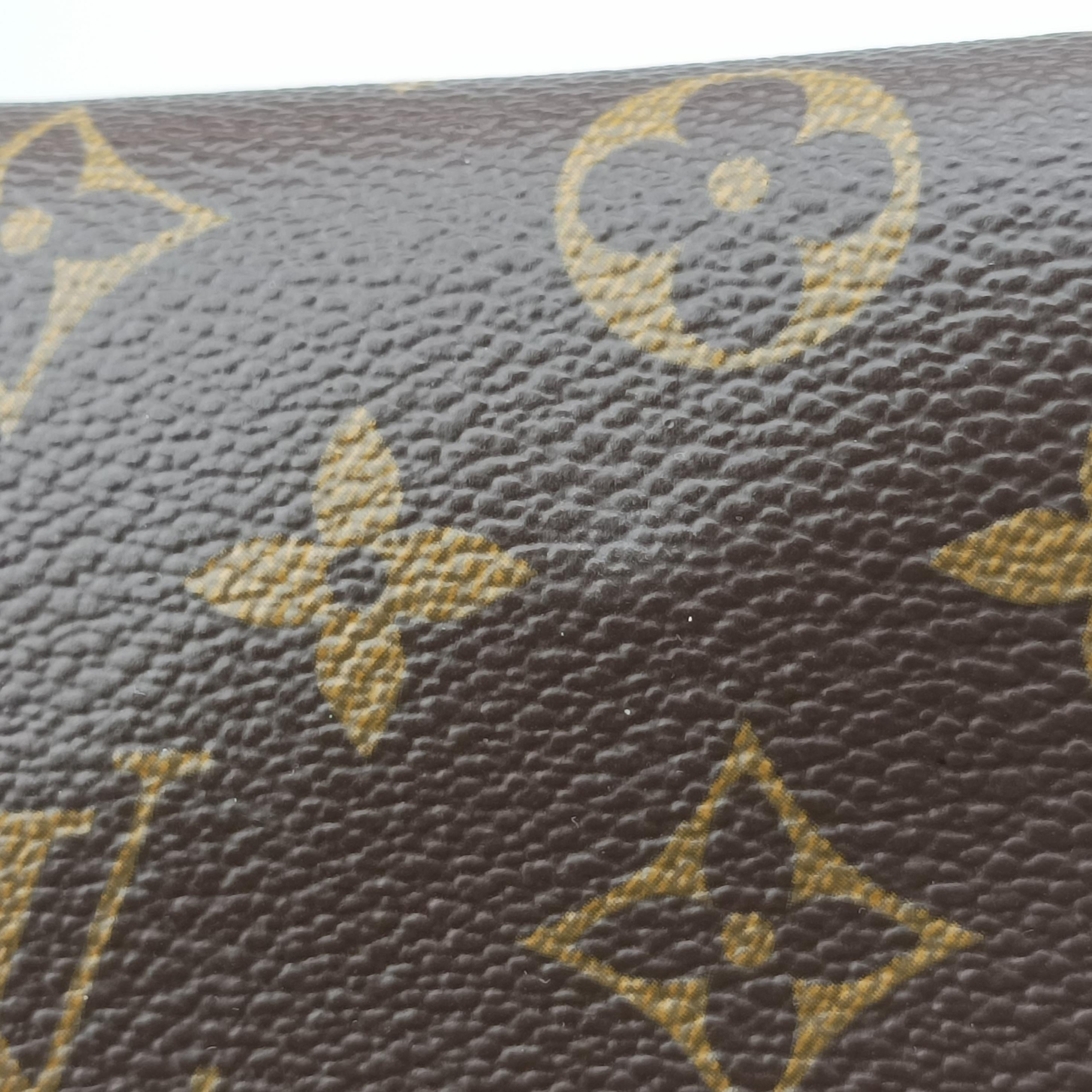 Pre-owned Louis Vuitton Speedy 30 Grenade V brown×pink Monogram Canvas M41533 handbag | stylenewstar