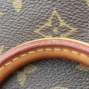 Pre-owned Louis Vuitton Speedy 30 Grenade V brown×pink Monogram Canvas M41533 handbag | stylenewstar