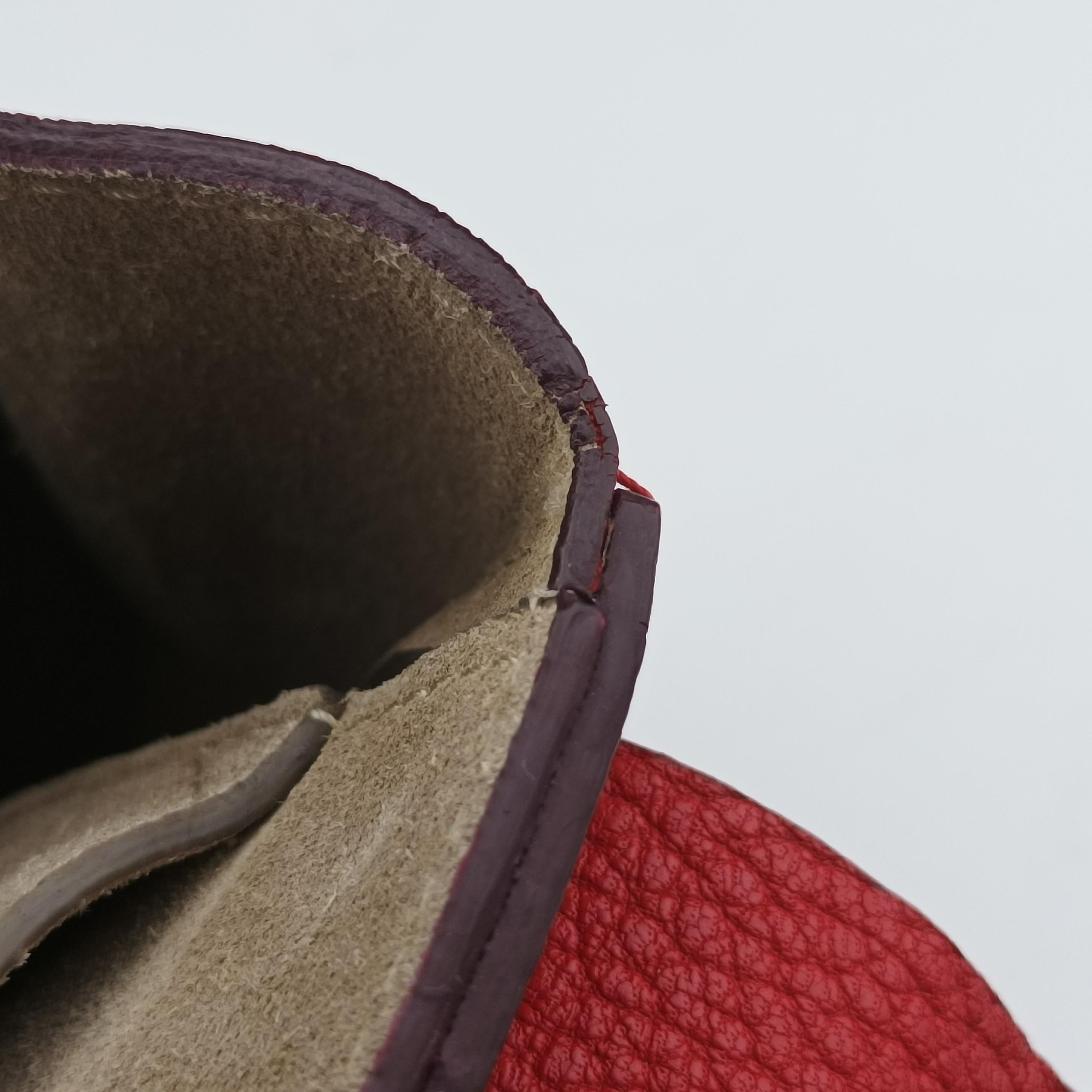 Pre-owned Chloe DREW Red Leather  shoulderbag | stylenewstar