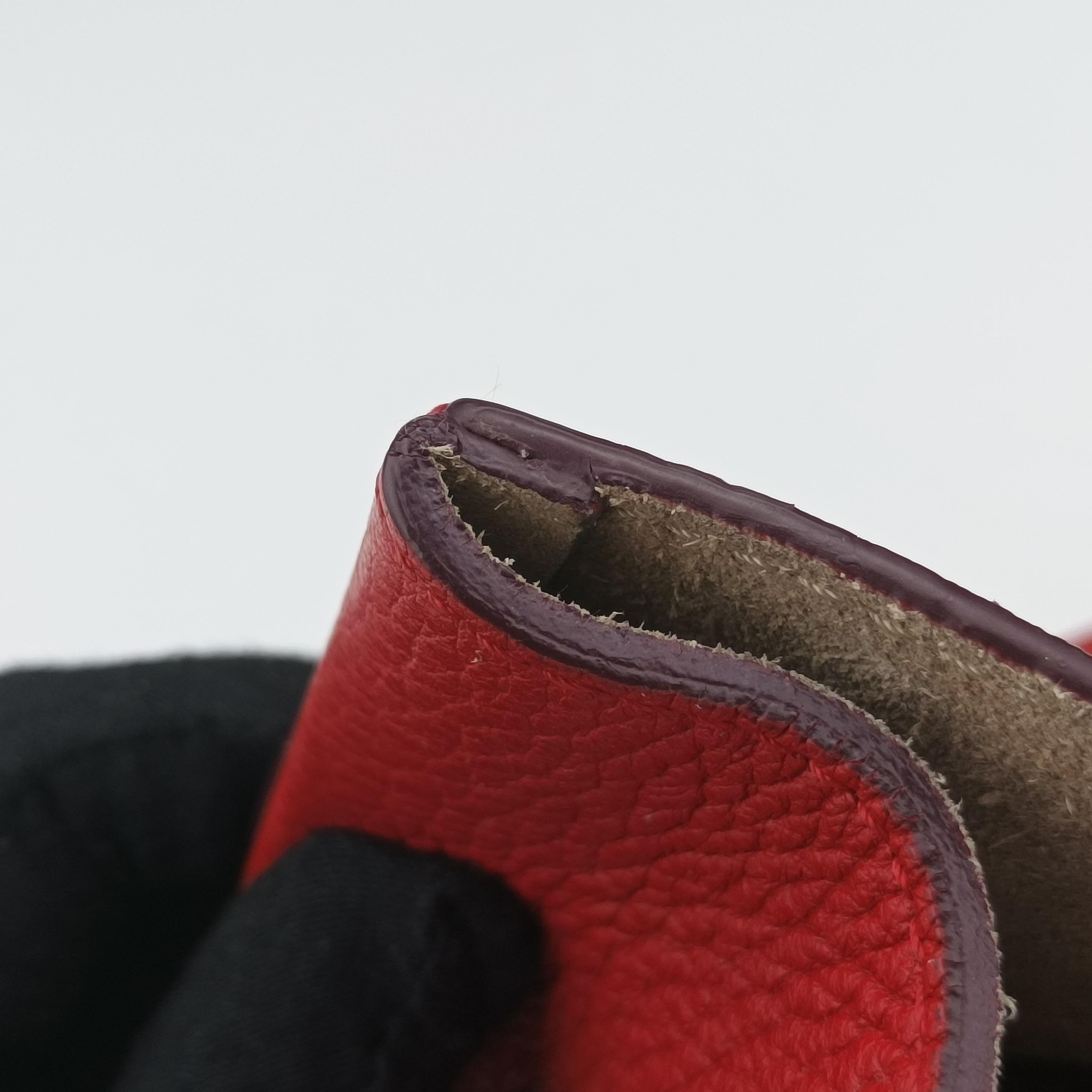 Pre-owned Chloe DREW Red Leather  shoulderbag | stylenewstar