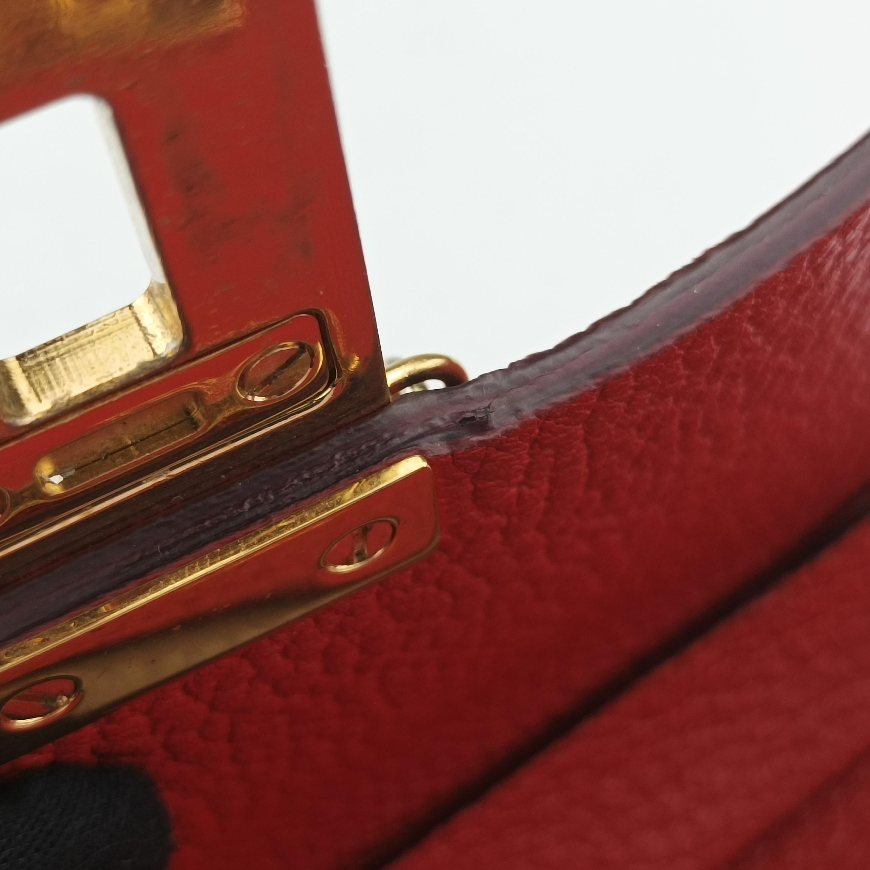 Pre-owned Chloe DREW Red Leather  shoulderbag | stylenewstar