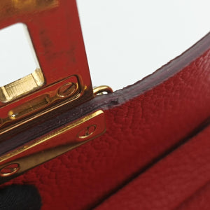 Pre-owned Chloe DREW Red Leather  shoulderbag | stylenewstar