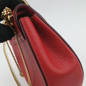 Pre-owned Chloe DREW Red Leather  shoulderbag | stylenewstar