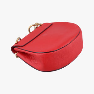 Pre-owned Chloe DREW Red Leather  shoulderbag | stylenewstar