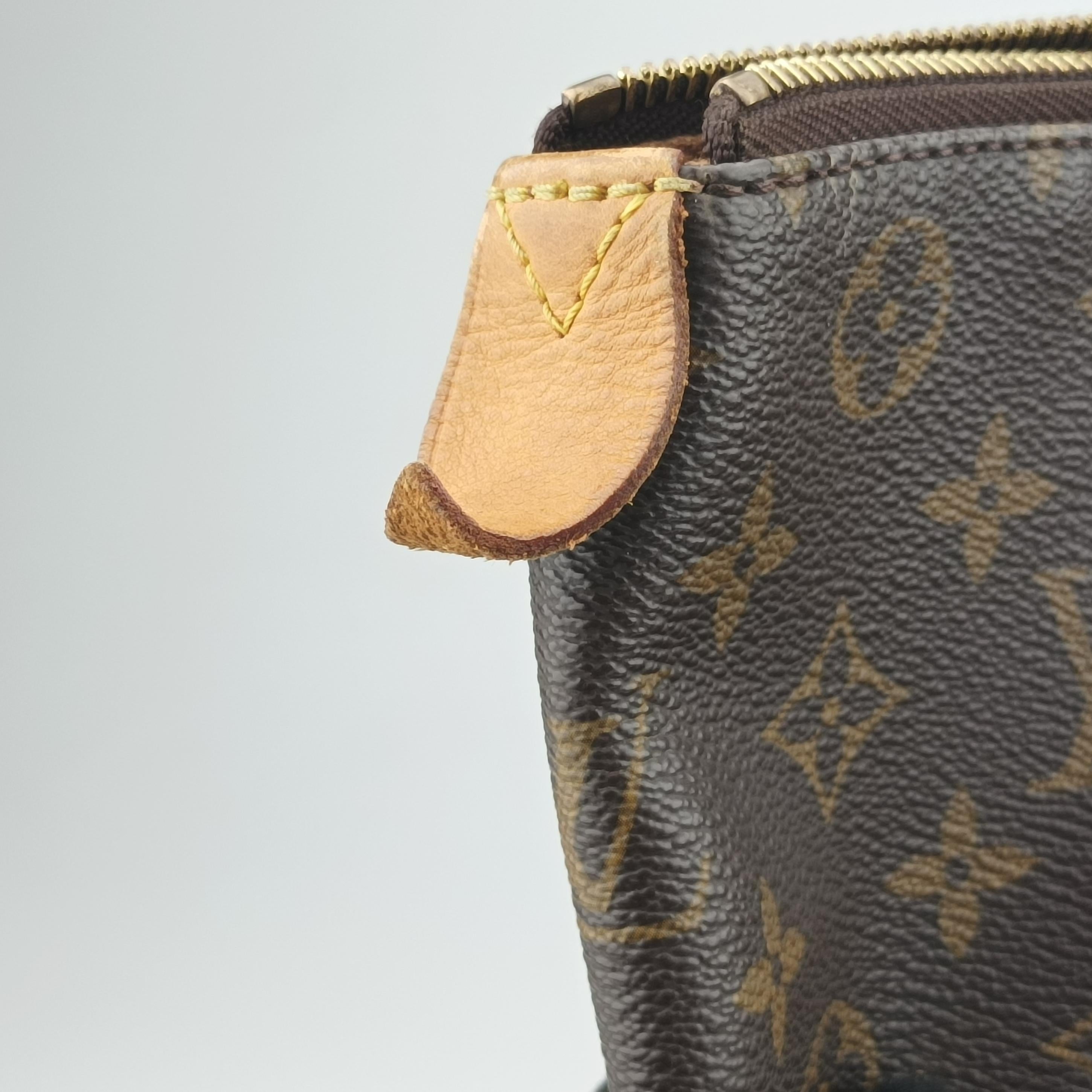 Secondhand Louis Vuitton TOTALLY MM brown Monogram Canvas M56689 handbag | stylenewstar