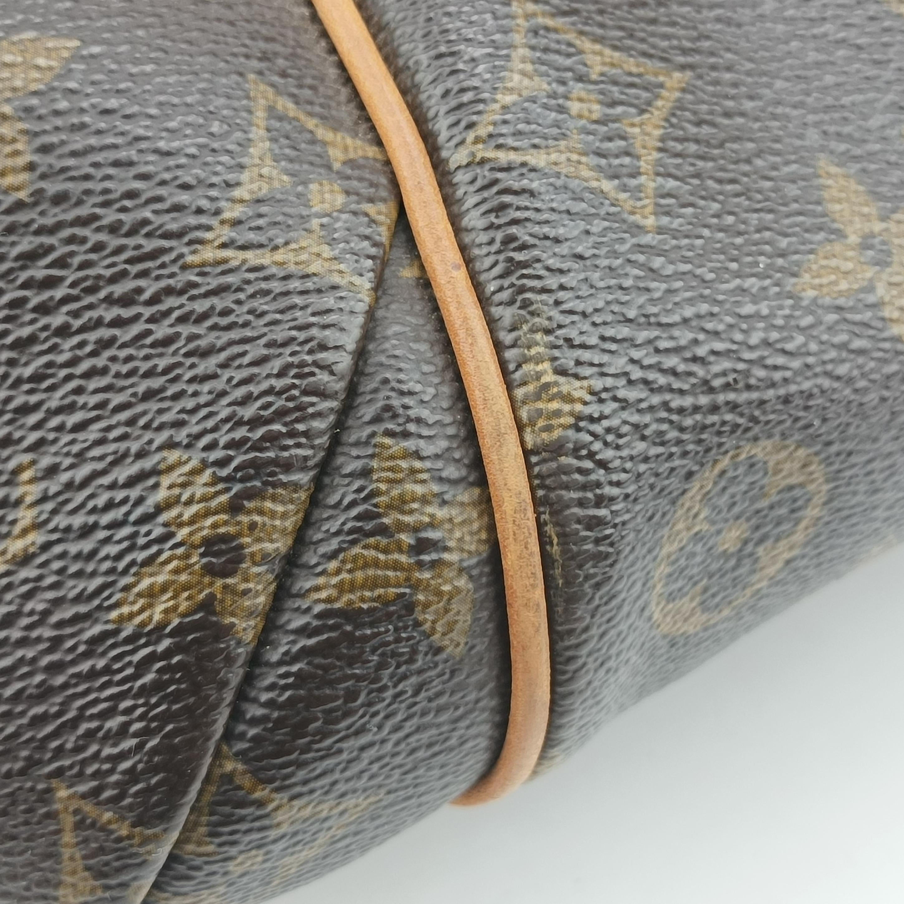 Secondhand Louis Vuitton TOTALLY MM brown Monogram Canvas M56689 handbag | stylenewstar