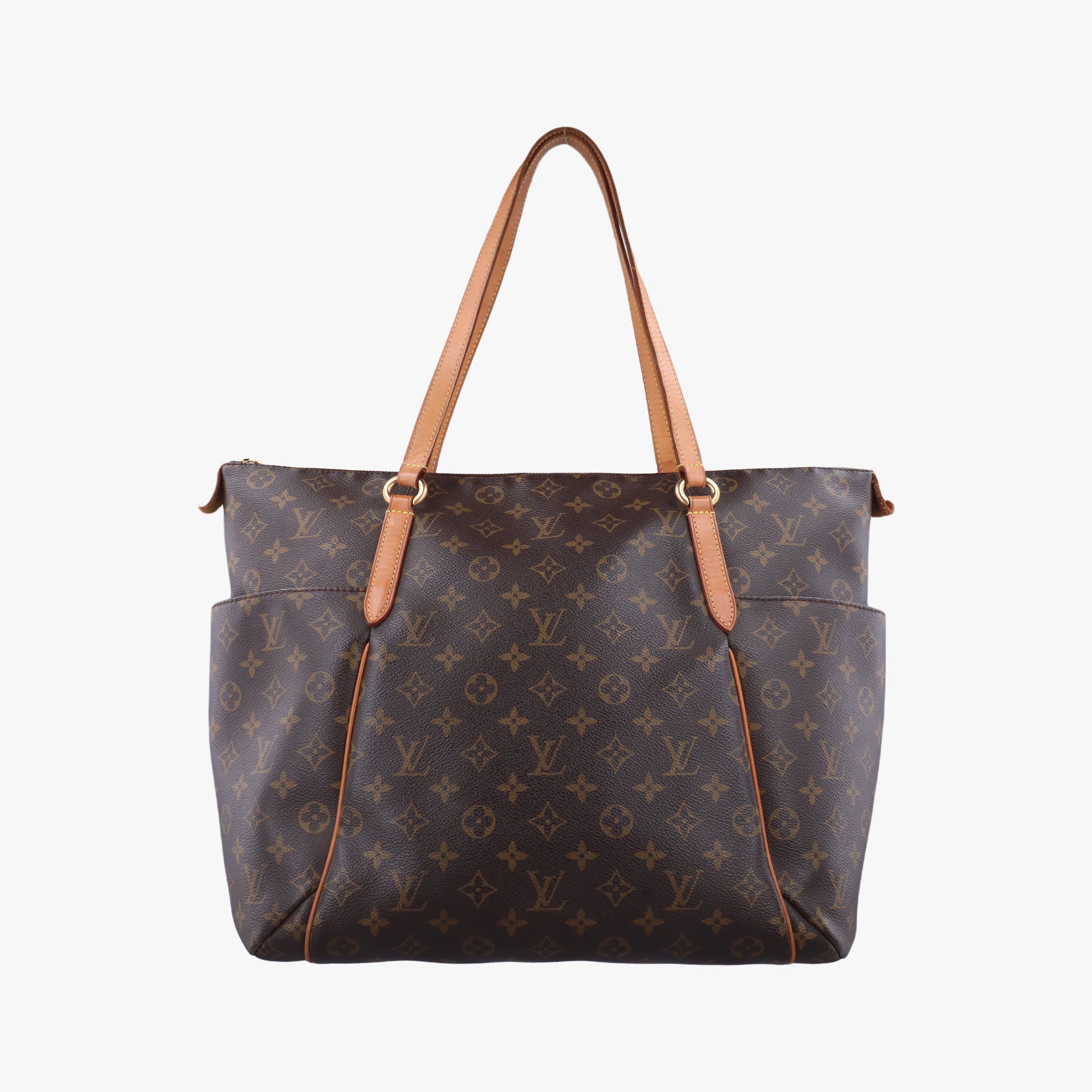 Secondhand Louis Vuitton TOTALLY MM brown Monogram Canvas M56689 handbag | stylenewstar