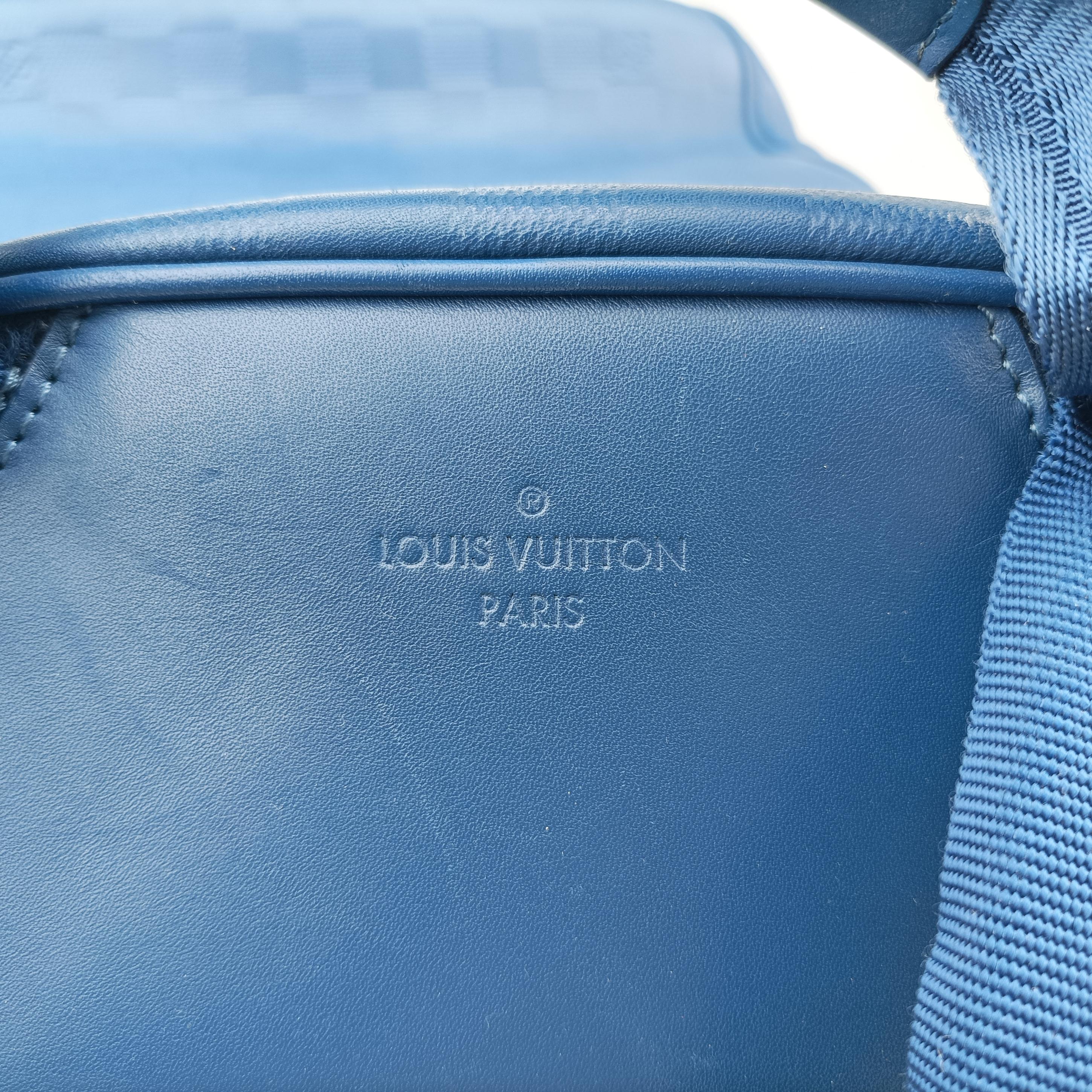 Pre-owned Louis Vuitton Mikael Neptune (Blue) Damie Infinite N41353 backpack/rucksack | stylenewstar
