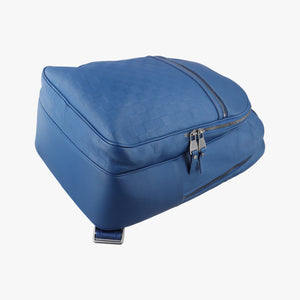 Pre-owned Louis Vuitton Mikael Neptune (Blue) Damie Infinite N41353 backpack/rucksack | stylenewstar