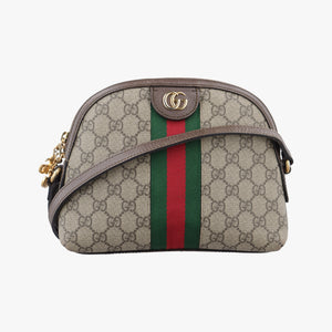 Vintage Gucci Ophidia Brown x Red x Green PVC coated canvas 499621 shoulderbag | stylenewstar