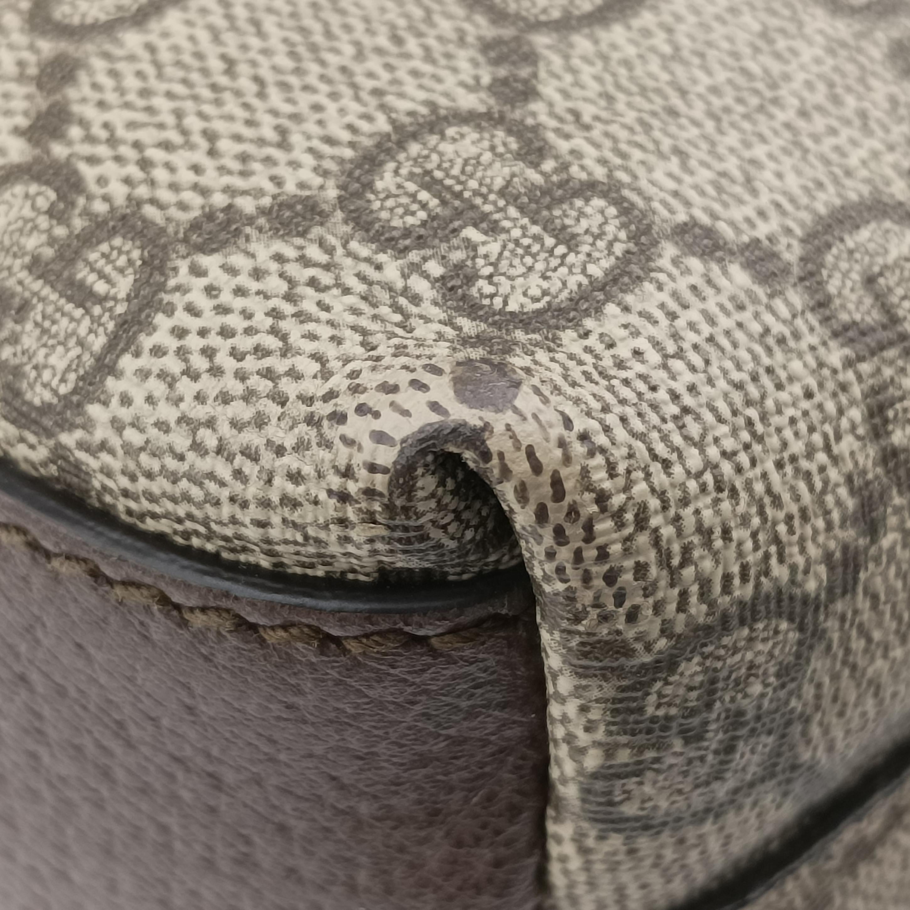 Vintage Gucci Ophidia Brown x Red x Green PVC coated canvas 499621 shoulderbag | stylenewstar