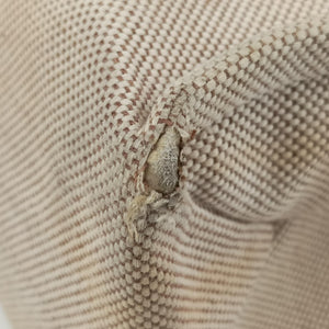 Pre-owned Chloe Woody Beige x Brown x Black canvas  handbag | stylenewstar