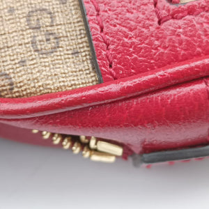 Pre-owned Gucci GG Supreme Doraemon Collaboration Red×Multicolour PVC coated canvas 647784 shoulderbag | stylenewstar