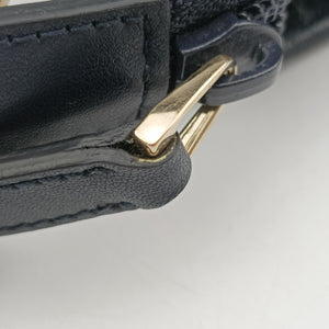 Pre-owned Gucci GG Supreme Grey PVC coated canvas 388924 shoulderbag | stylenewstar