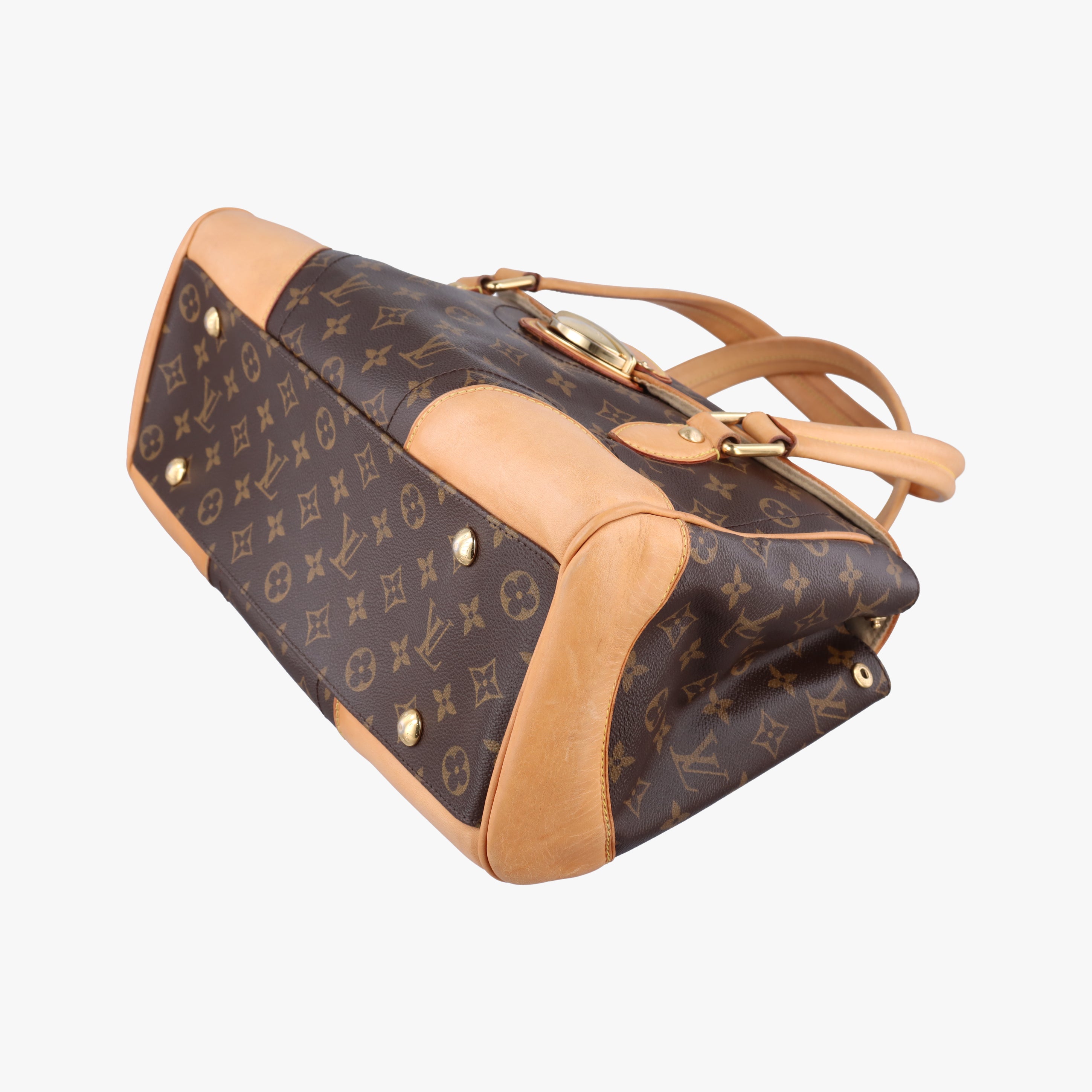 Pre-owned Louis Vuitton Beverly GM brown Monogram Canvas M40120 shoulderbag | stylenewstar