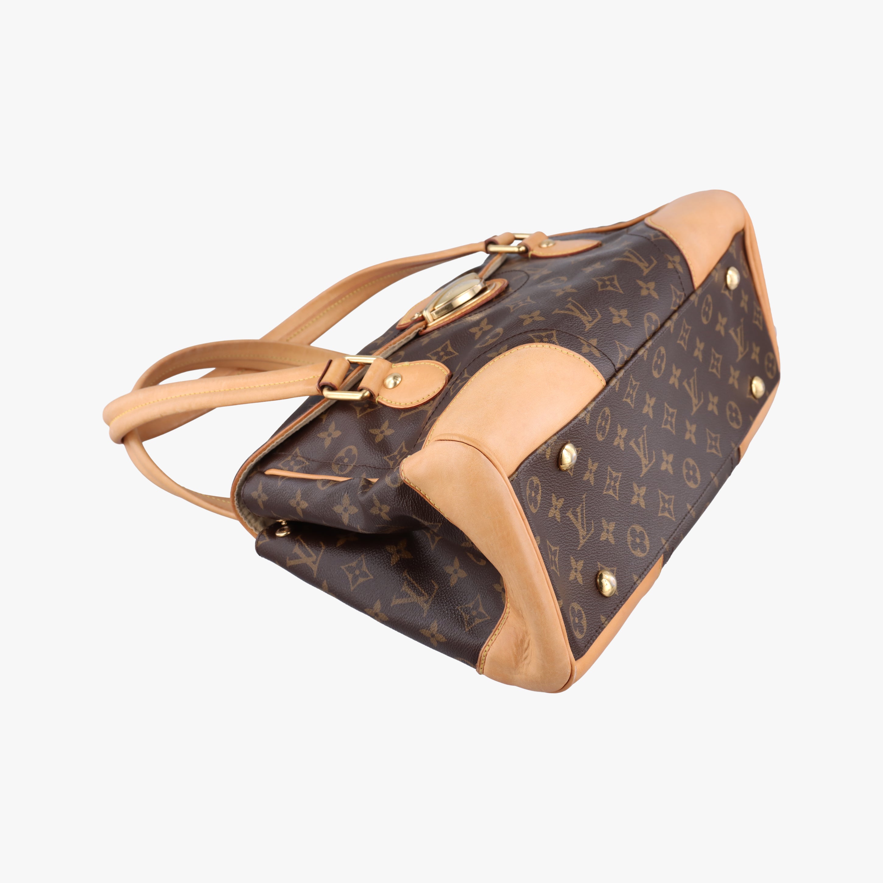 Pre-owned Louis Vuitton Beverly GM brown Monogram Canvas M40120 shoulderbag | stylenewstar