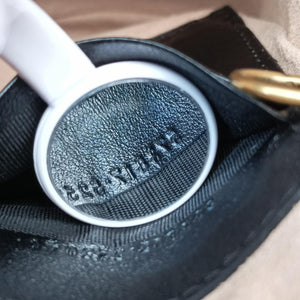 Pre-owned Gucci GG Marmont Black×red Leather 573817 shoulderbag | stylenewstar