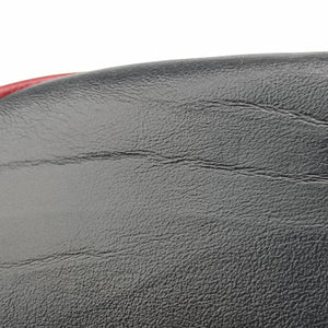 Pre-owned Gucci GG Marmont Black×red Leather 573817 shoulderbag | stylenewstar