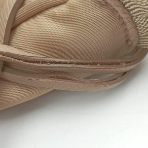 Pre-owned Prada Re-Edition 2005 Re-Nylon Bag Beige nylon 1BH204 handbag | stylenewstar