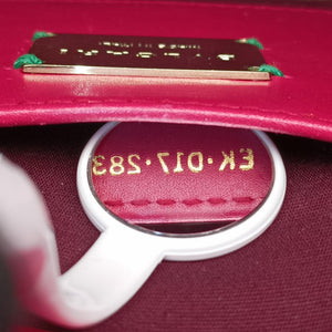 Pre-owned Bvlgari Serpenti Pink Galuchat Skin×Leather  shoulderbag | stylenewstar