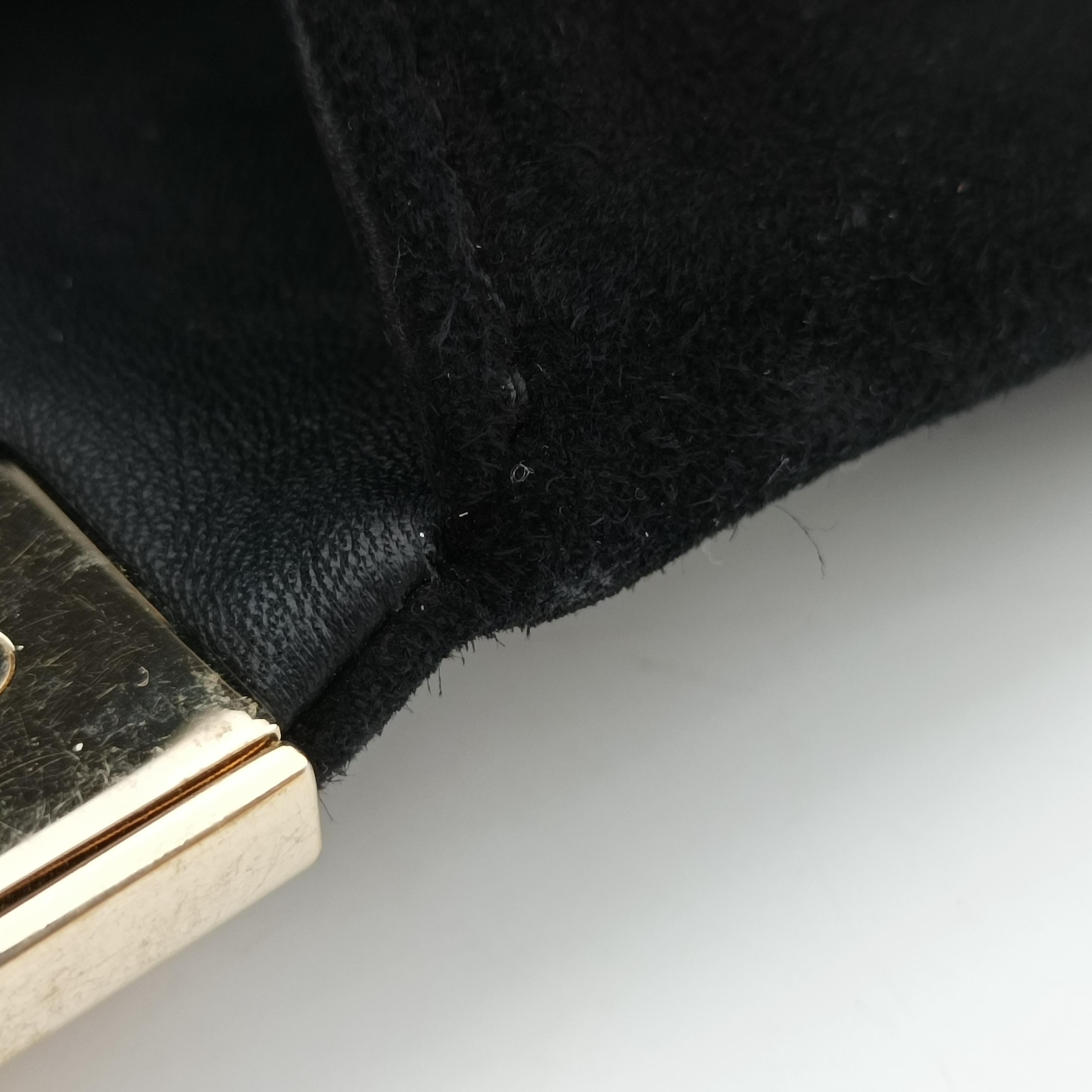 Pre-owned VERSACE medusa Black Leather  shoulderbag | stylenewstar