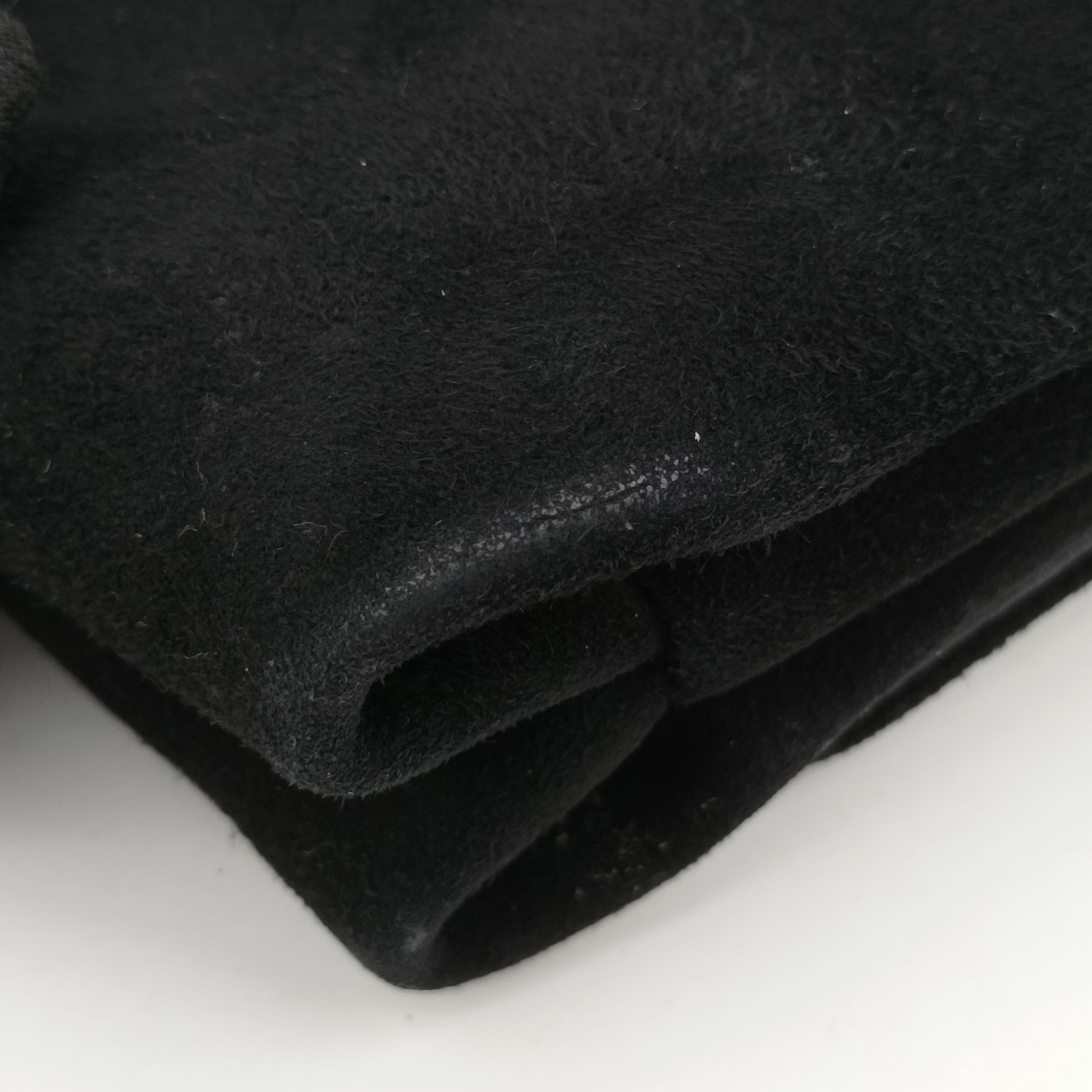 Pre-owned VERSACE medusa Black Leather  shoulderbag | stylenewstar