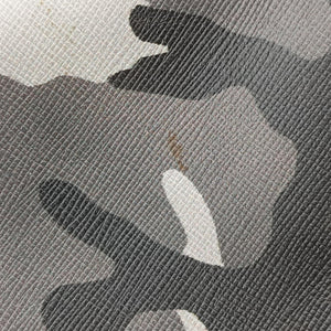 Pre-owned Prada Triangle plate logo Gray×Multicolour SAFFIANO Leather B2625P shoulderbag | stylenewstar