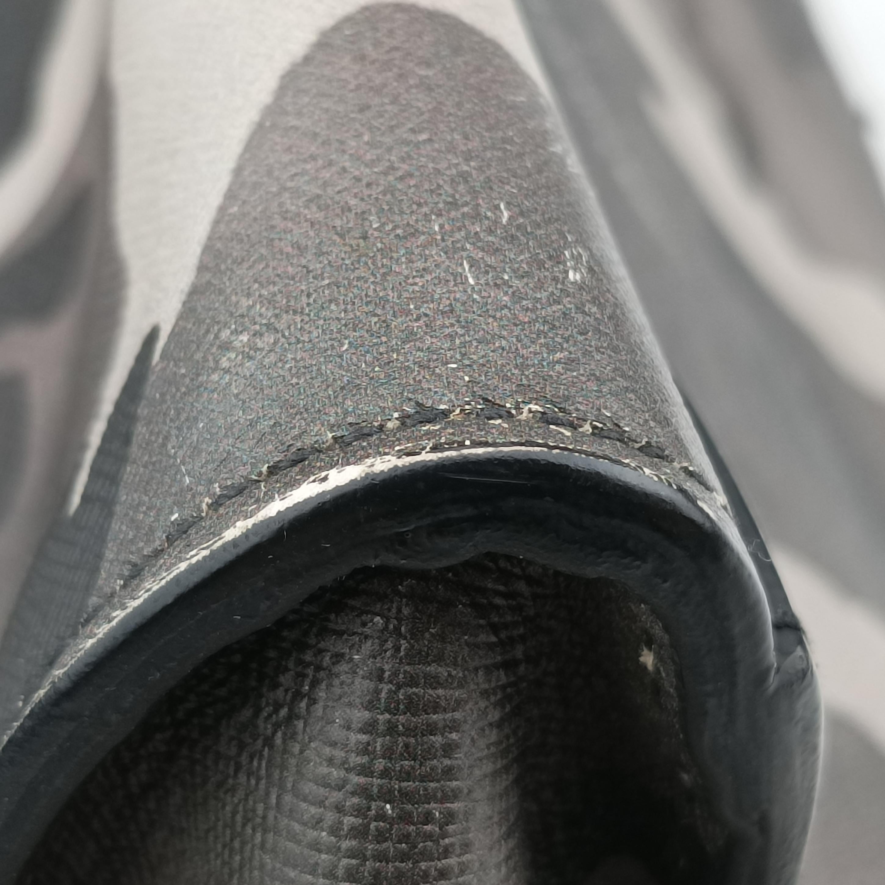 Pre-owned Prada Triangle plate logo Gray×Multicolour SAFFIANO Leather B2625P shoulderbag | stylenewstar