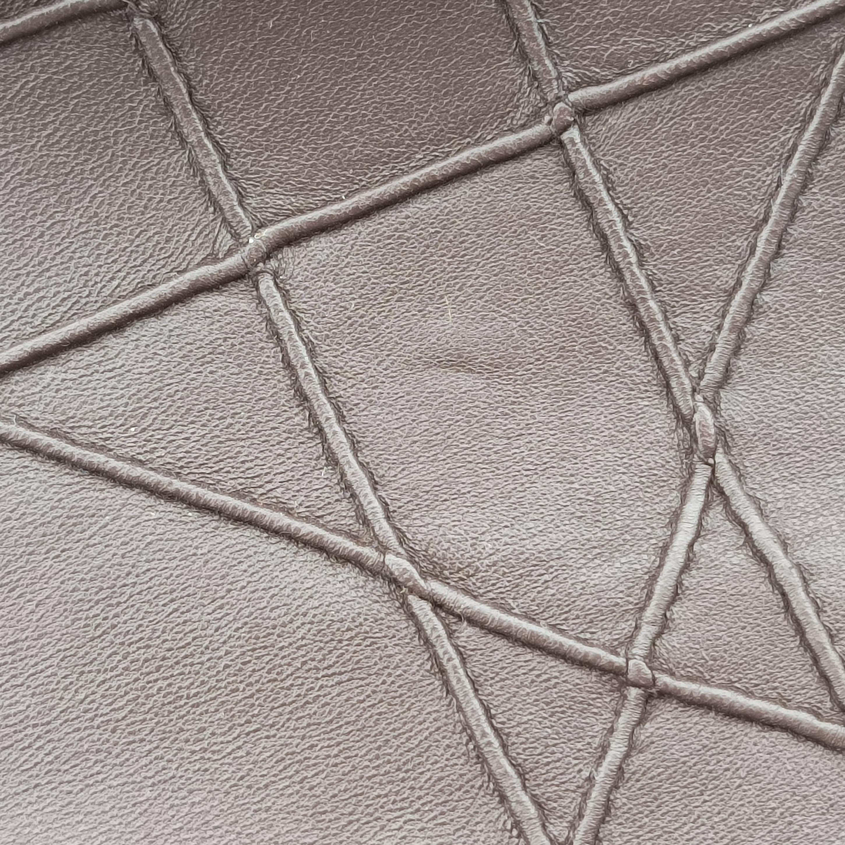 Pre-owned Christian Dior Granville Brown lambskin  shoulderbag | stylenewstar