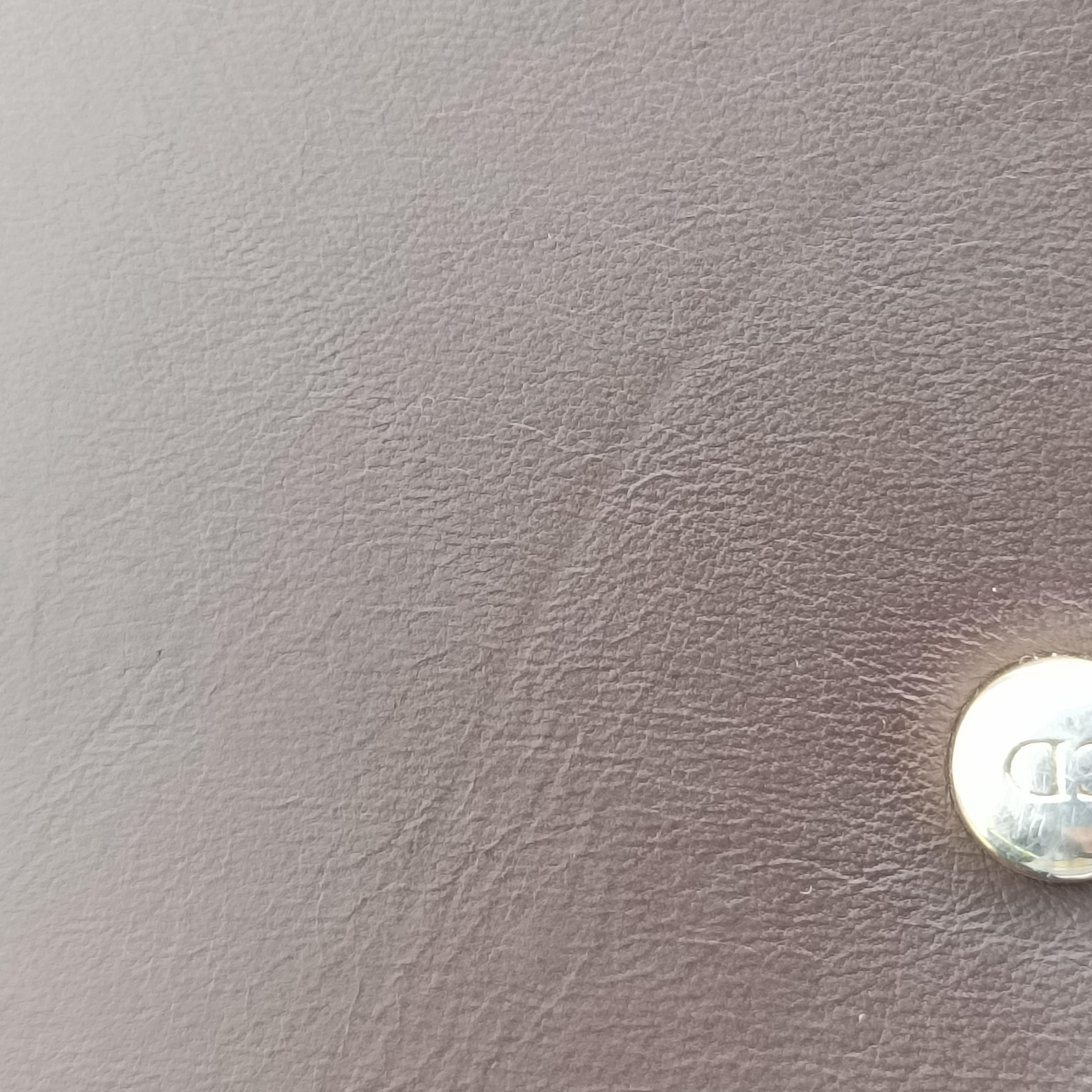 Pre-owned Christian Dior Granville Brown lambskin  shoulderbag | stylenewstar