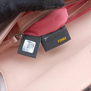 Pre-owned Fendi BAGUETTE Pink×Multicolour Leather 8BR600 handbag | stylenewstar