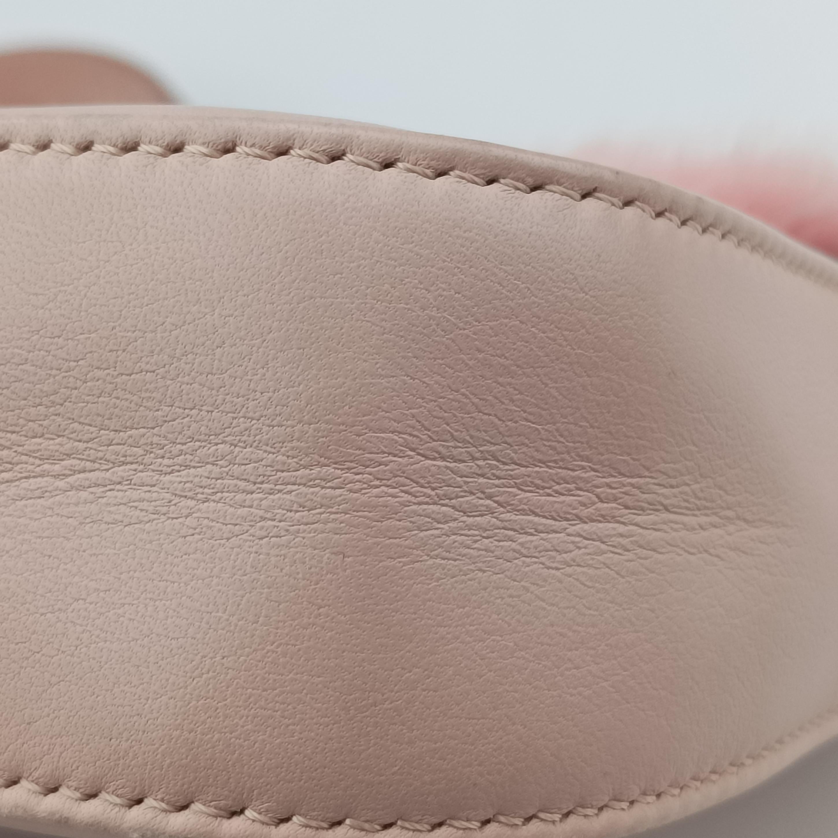 Pre-owned Fendi BAGUETTE Pink×Multicolour Leather 8BR600 handbag | stylenewstar