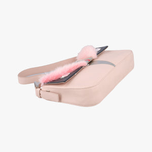 Pre-owned Fendi BAGUETTE Pink×Multicolour Leather 8BR600 handbag | stylenewstar