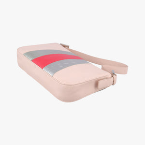 Pre-owned Fendi BAGUETTE Pink×Multicolour Leather 8BR600 handbag | stylenewstar