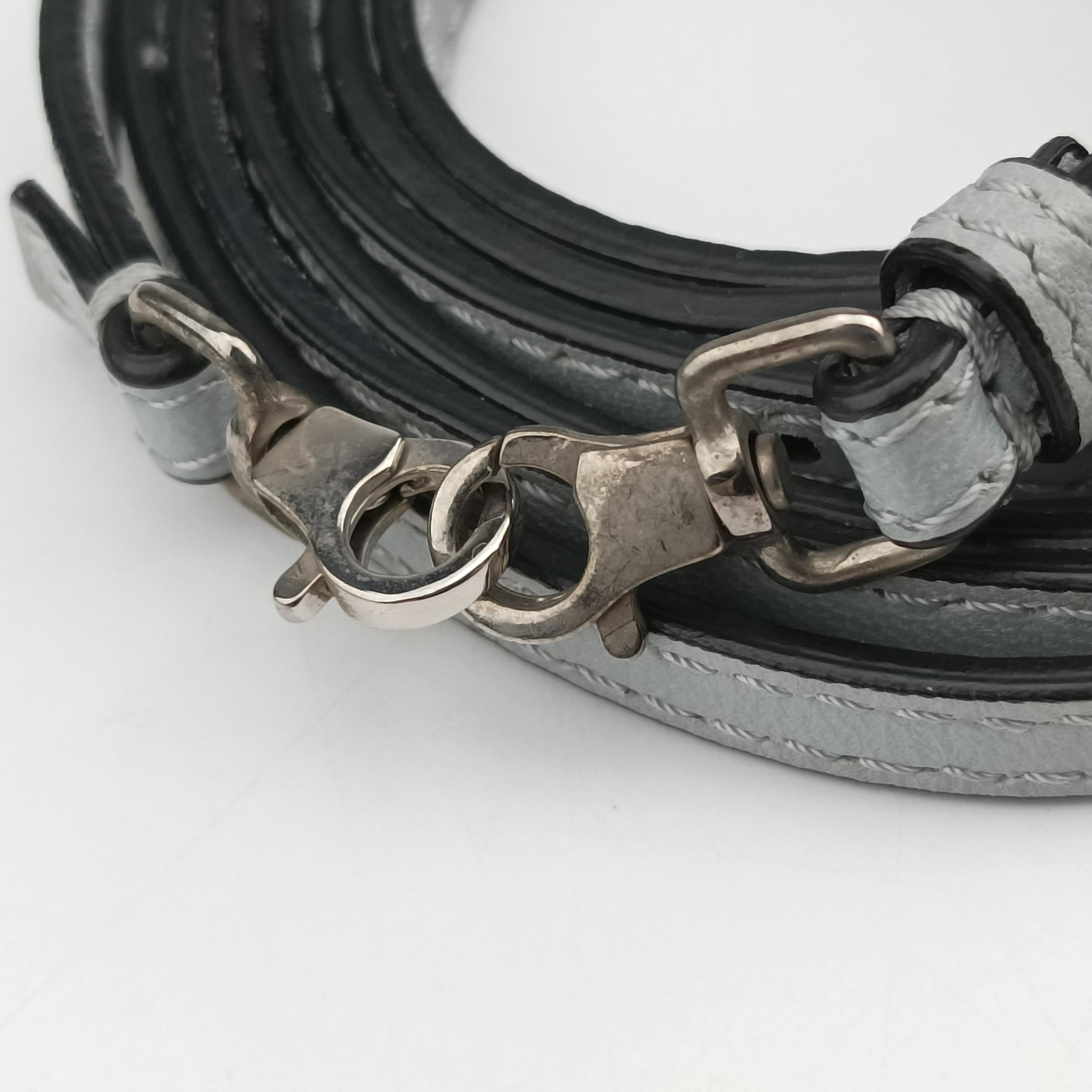 Pre-owned Fendi monster micro Baguette Blue×Multicolour Leather 8M0354 shoulderbag | stylenewstar