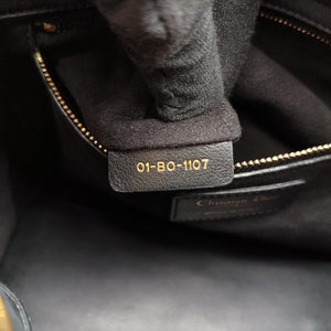 Pre-owned Christian Dior Lady Dior Black×Multicolor Leather  shoulderbag | stylenewstar