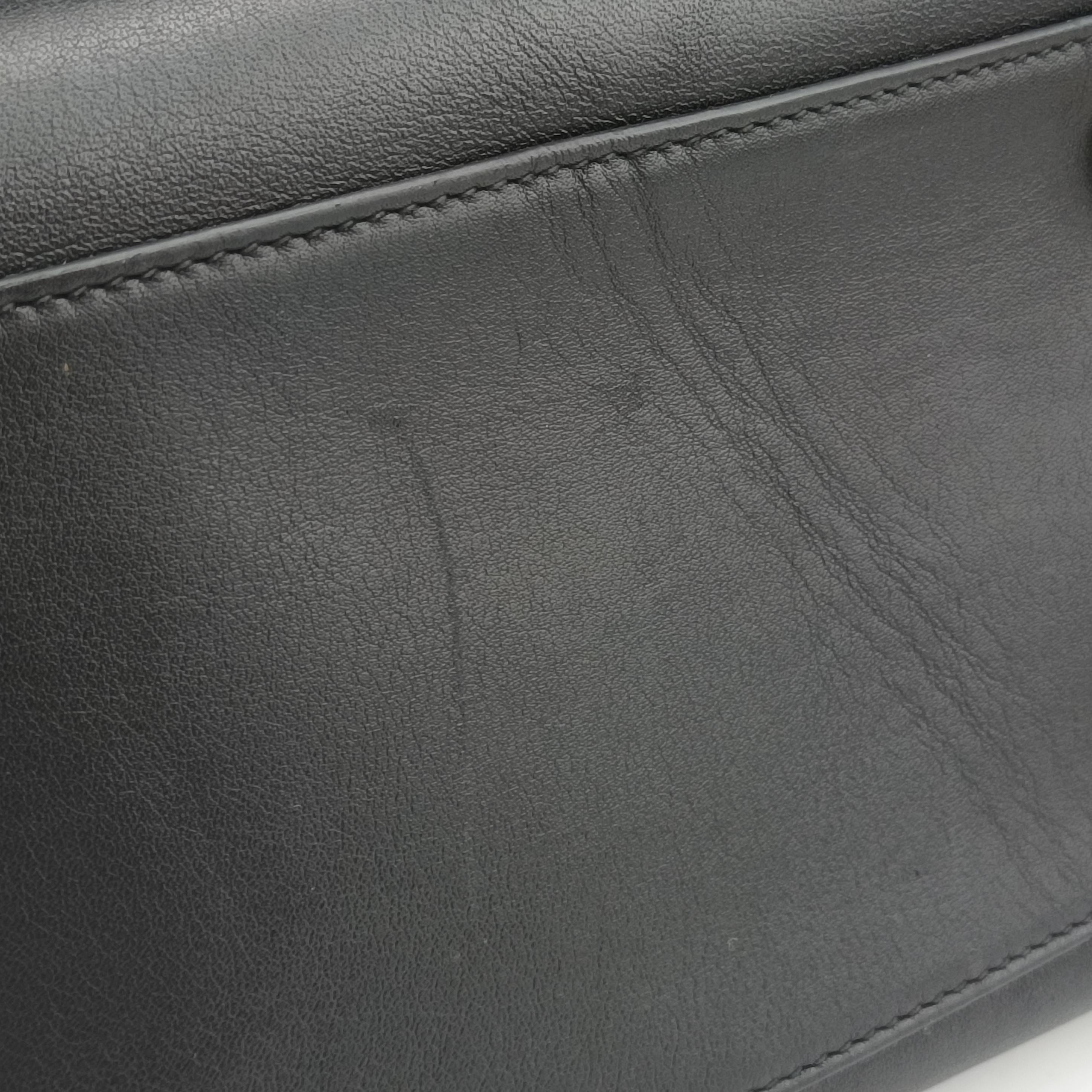 Pre-owned Christian Dior Lady Dior Black×Multicolor Leather  shoulderbag | stylenewstar