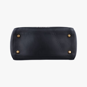 Pre-owned Christian Dior Lady Dior Black×Multicolor Leather  shoulderbag | stylenewstar