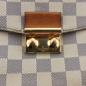 Pre-owned Louis Vuitton CROISETTE Azur Damier Canvas N41581 shoulderbag | stylenewstar