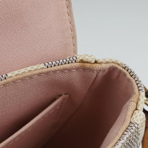 Pre-owned Louis Vuitton CROISETTE Azur Damier Canvas N41581 shoulderbag | stylenewstar