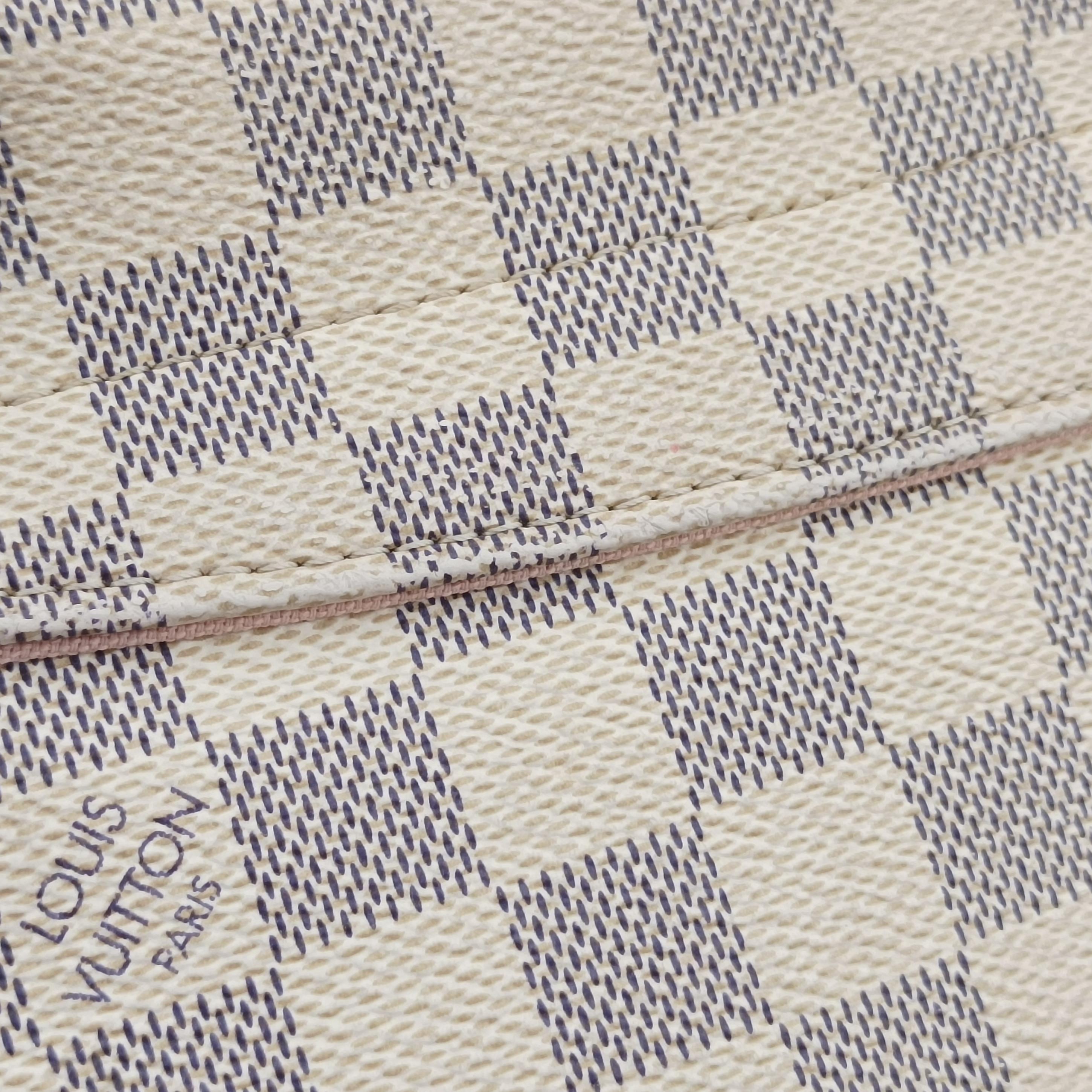 Pre-owned Louis Vuitton CROISETTE Azur Damier Canvas N41581 shoulderbag | stylenewstar