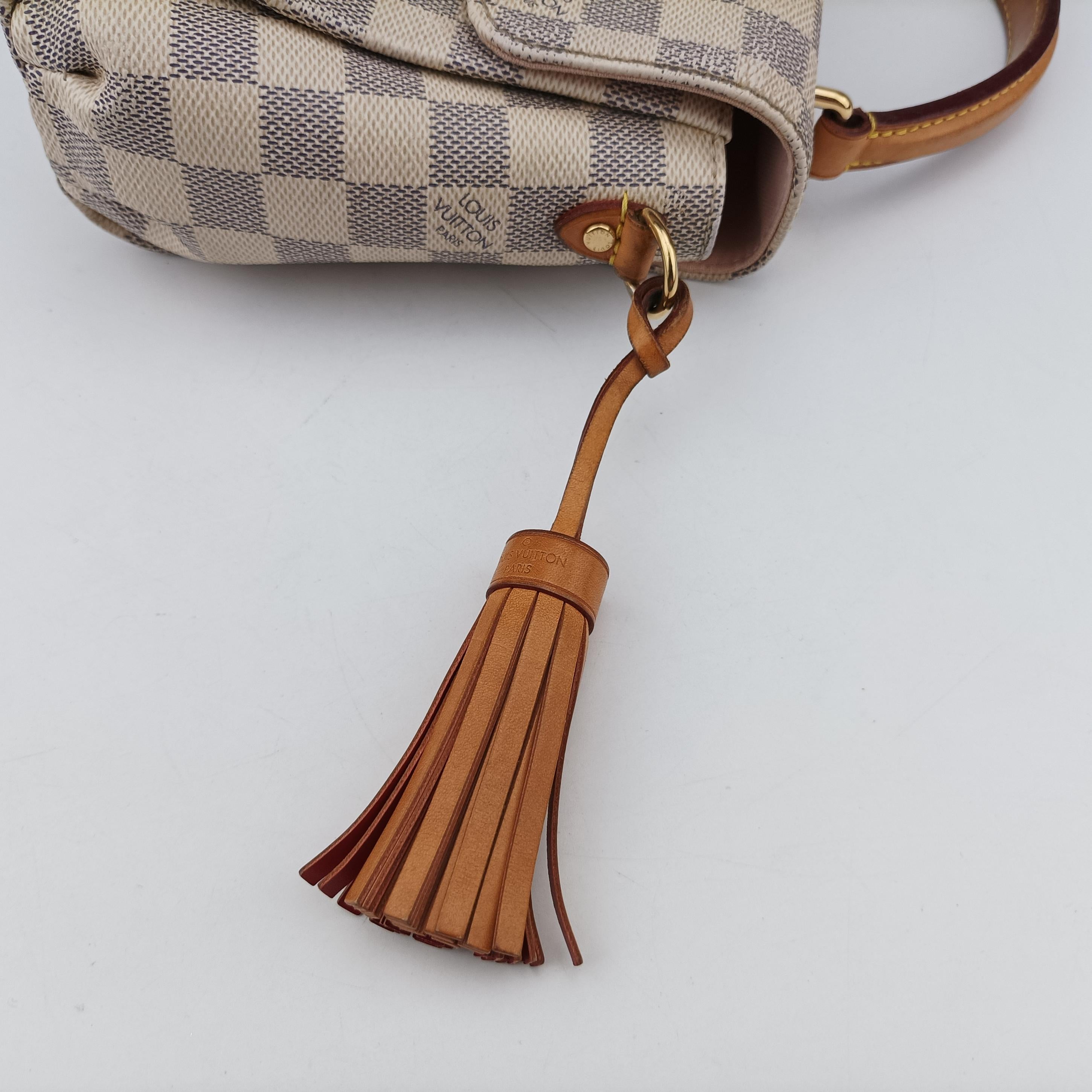 Pre-owned Louis Vuitton CROISETTE Azur Damier Canvas N41581 shoulderbag | stylenewstar