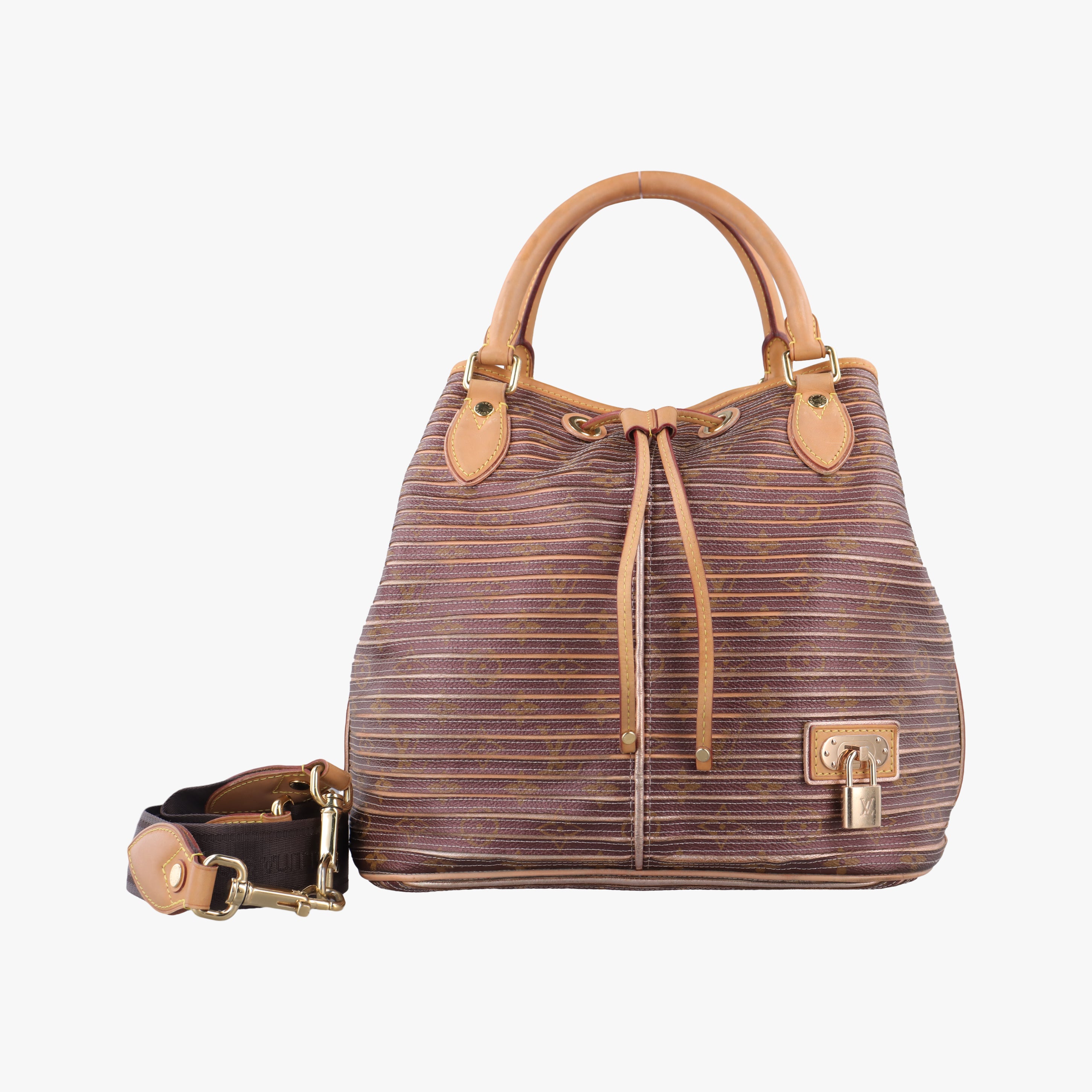 Secondhand Louis Vuitton Néo Brown×Beige Monogram Eden M40379 shoulderbag | stylenewstar