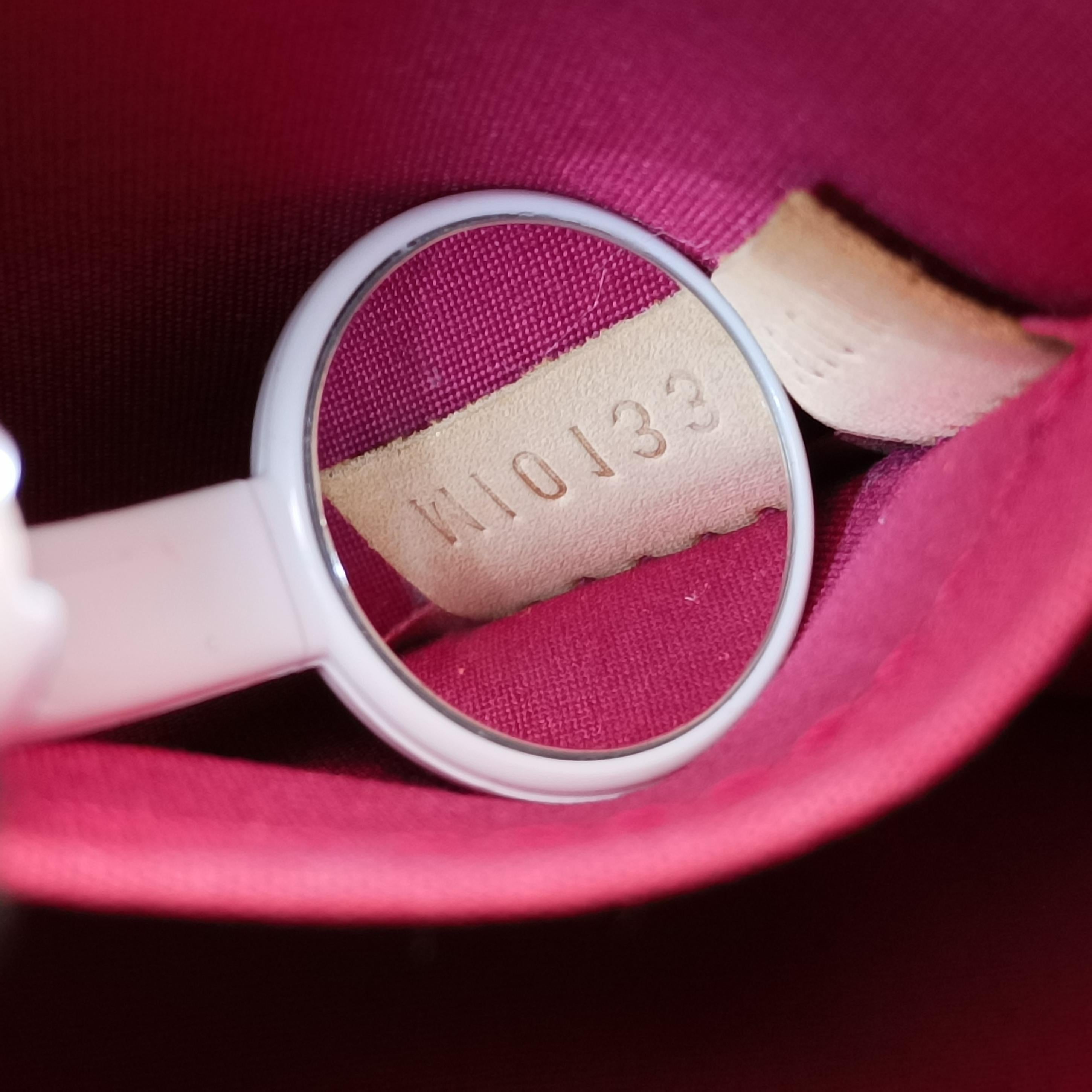 Pre-owned Louis Vuitton Alma BB pomme d'amour Vernis M91606 shoulderbag | stylenewstar