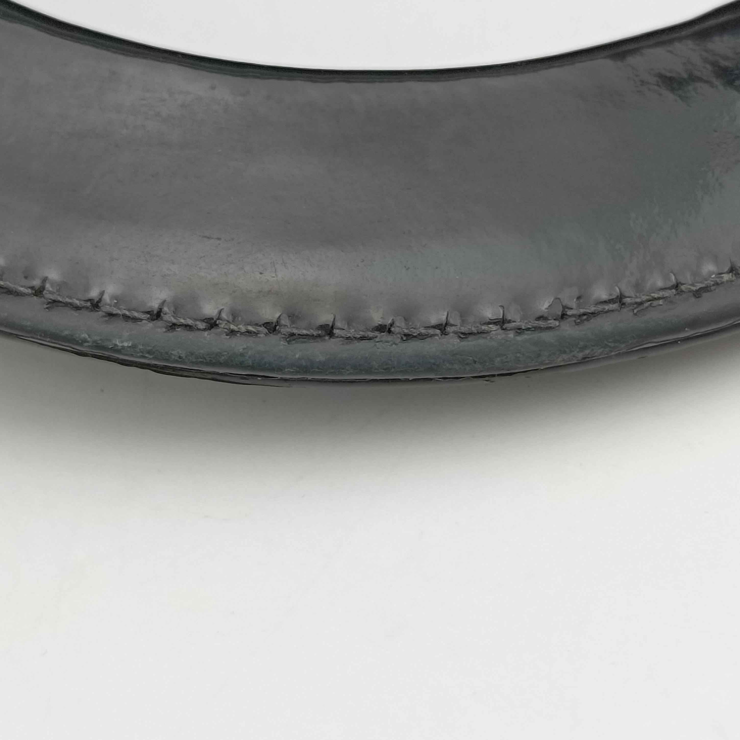 Pre-owned Christian Dior Lady Dior Black Patent  handbag | stylenewstar